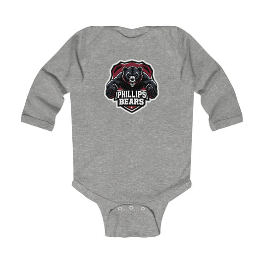 Long Sleeve Baby Bodysuit \ Phillips Bears \ PB2