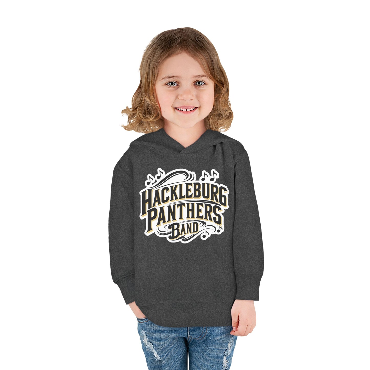 Toddler Hoodie Sweatshirt \ Hackleburg Panthers Band \ HPB1