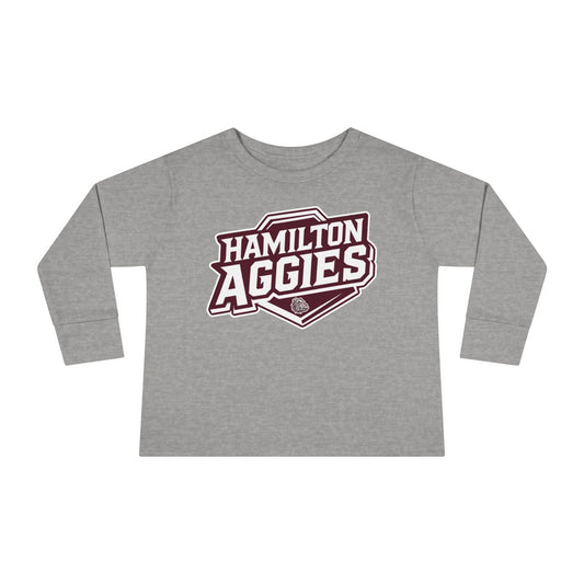 Toddler Long Sleeve Tee \ Hamilton Aggies \ HA1