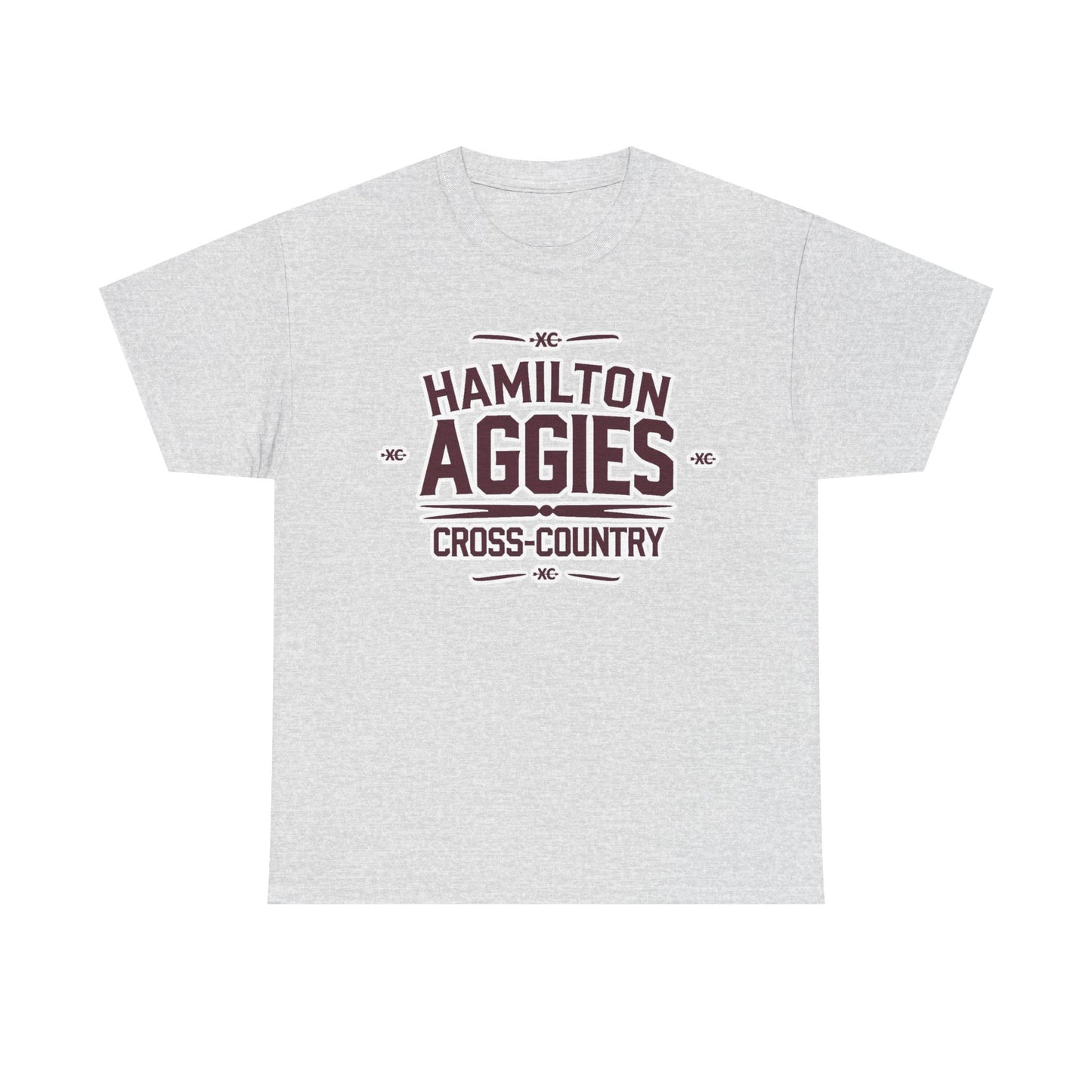 Adult Tee \ Hamilton Aggies Cross-Country \ HCC1