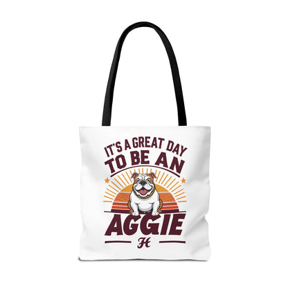 Tote Bag \ It's a Great Day to be an Aggie! \ GDA2