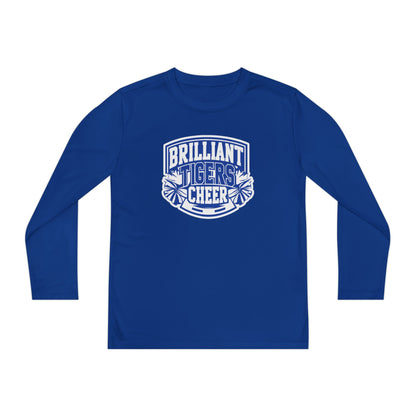 Youth Long Sleeve Tee \ Brilliant Tigers Cheer \ BTC1