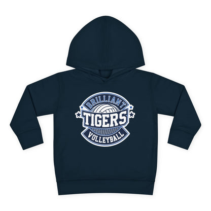 Toddler Hoodie Sweatshirt \ Brilliant Tigers Volleyball \ BTV1
