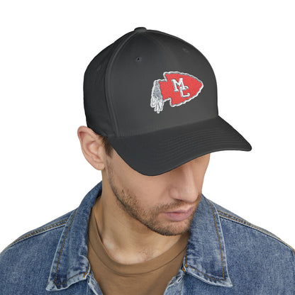 Closed-Back Structured Cap \ Marion County Red Raiders \ MCCBCD1