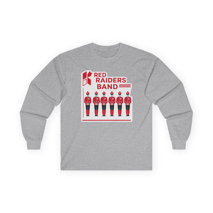 Adult Long Sleeve Tee \ Marion County Red Raiders Band \ MCB1