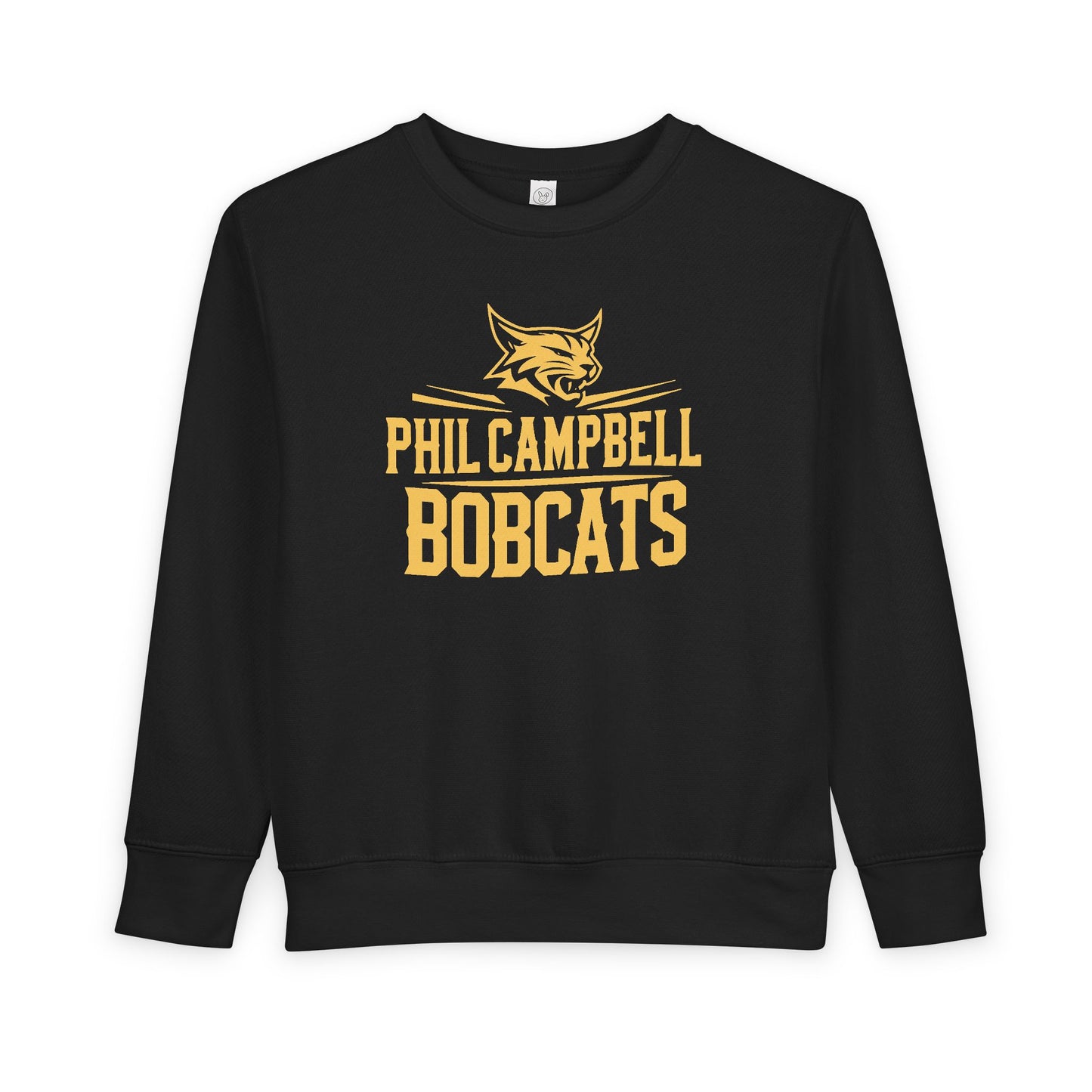 Toddler Crewneck Sweatshirt \ Phil Campbell Bobcats \ PCB2
