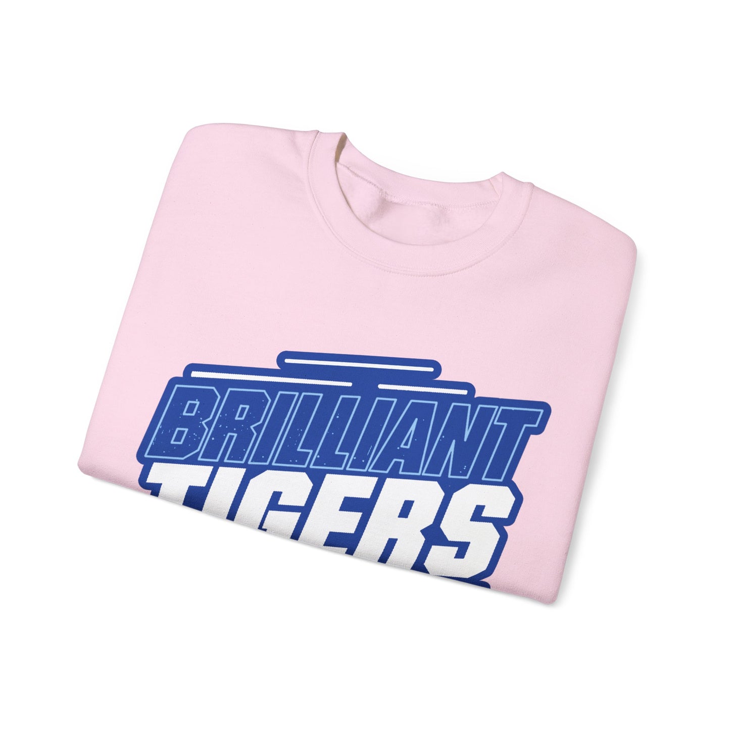 Adult Crewneck Sweatshirt \ Brilliant Tigers Basketball \ BTBK2