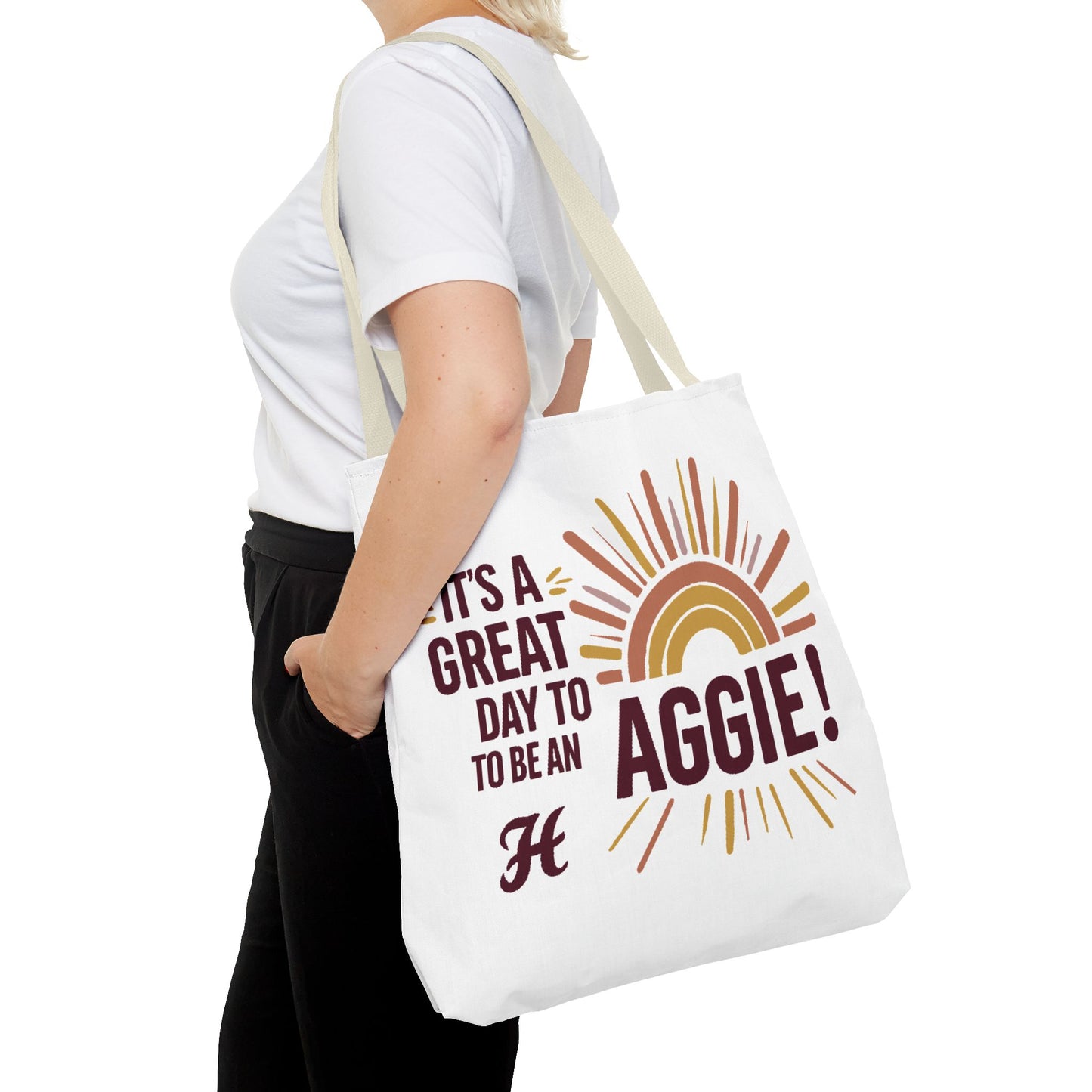 Tote Bag \ It's a Great Day to be an Aggie! \ GDA1