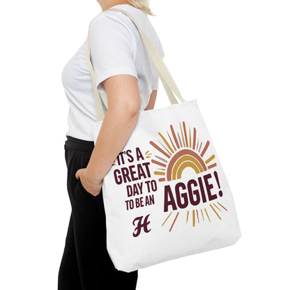 Tote Bag \ It's a Great Day to be an Aggie! \ GDA1
