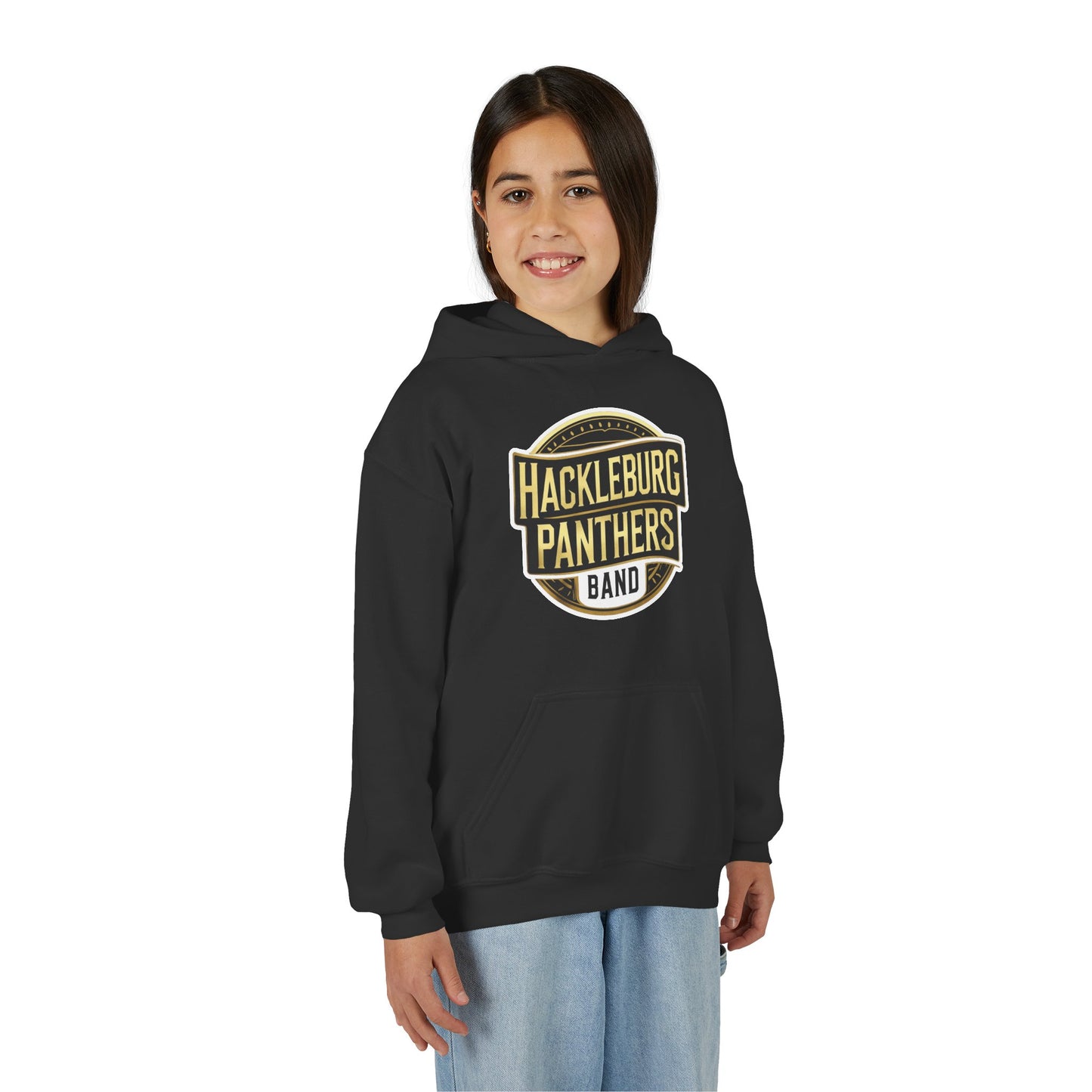 Youth Hoodie Sweatshirt \ Hackleburg Panthers Band \ HPB2