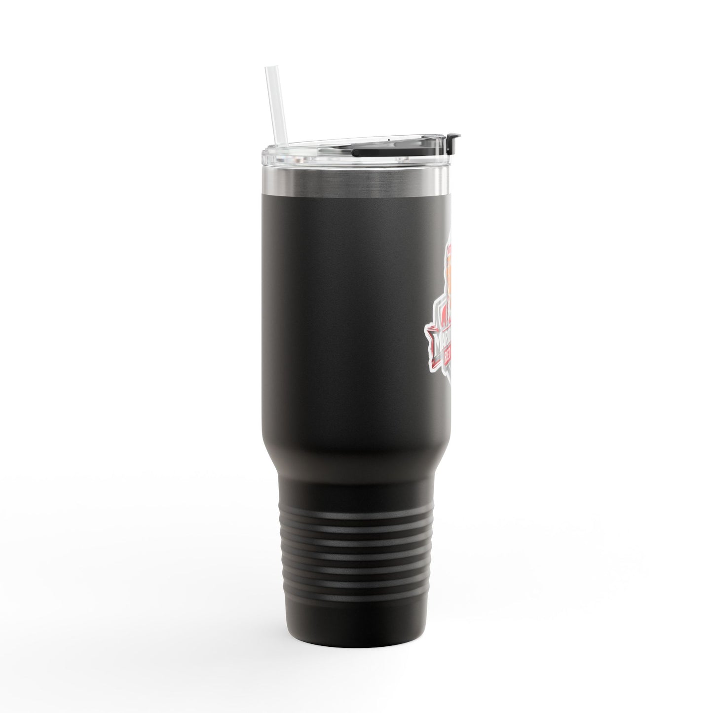 40oz Insulated Tumbler \ Marion County Red Raiders \ MC2