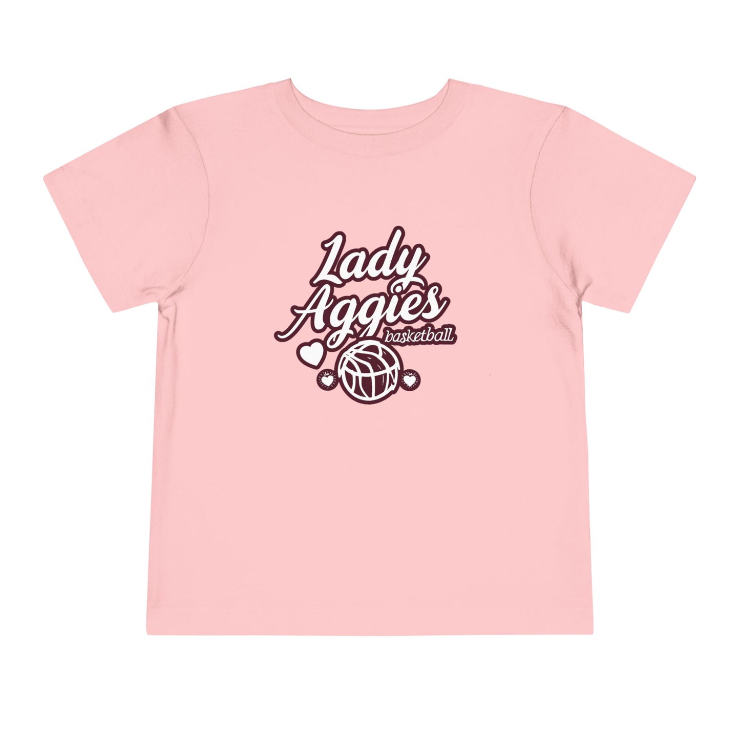 Toddler Tee \ Hamilton Aggies Basketball \ HABBG2