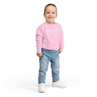 Toddler Crewneck Sweatshirt \ Hamilton Aggies \ HA3