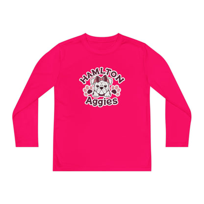 Youth Long Sleeve Tee \ Hamilton Aggies \ HAG3