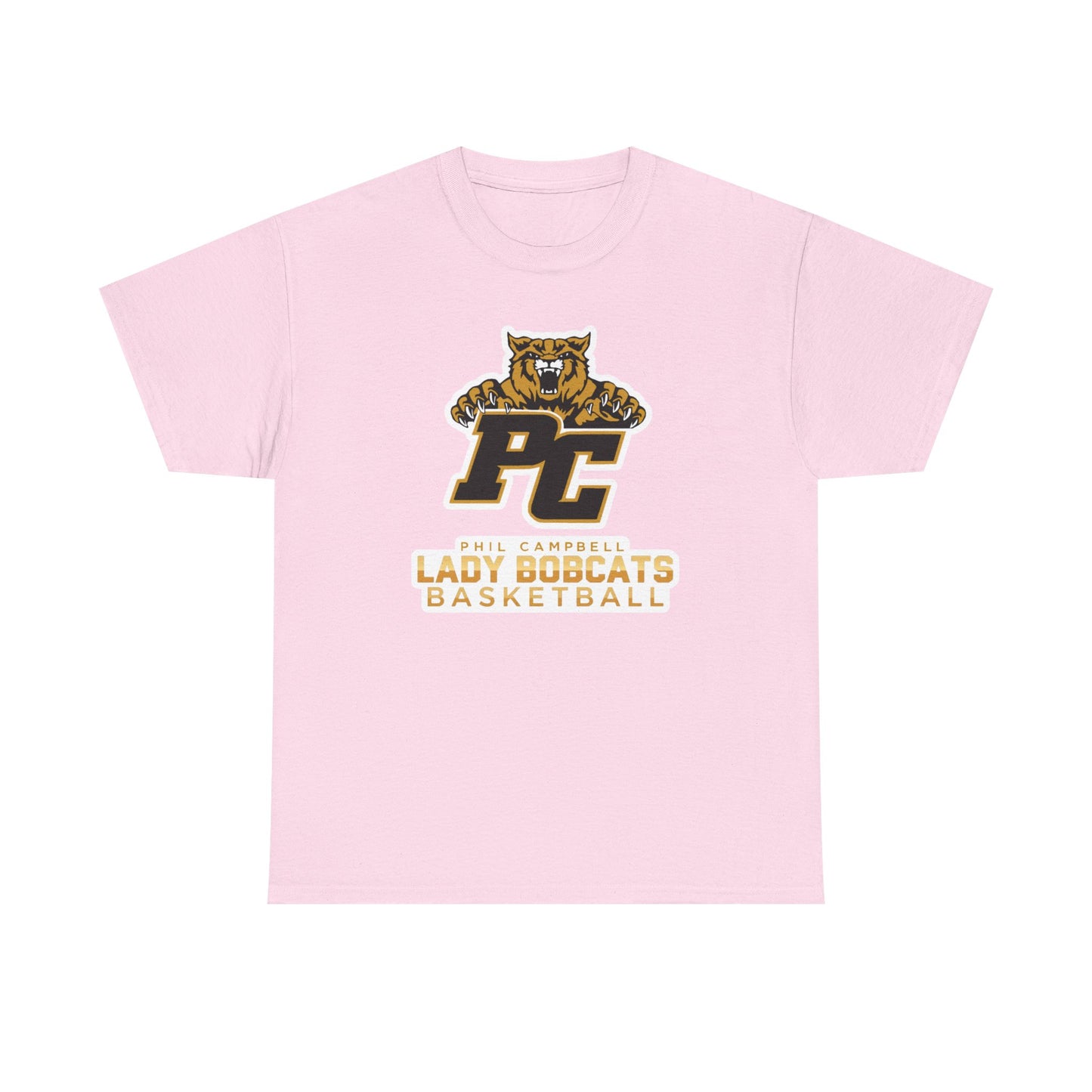 Adult Tee \ Phil Campbell Bobcats Basketball \ PCBBKG1