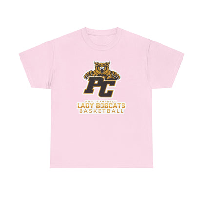 Adult Tee \ Phil Campbell Bobcats Basketball \ PCBBKG1