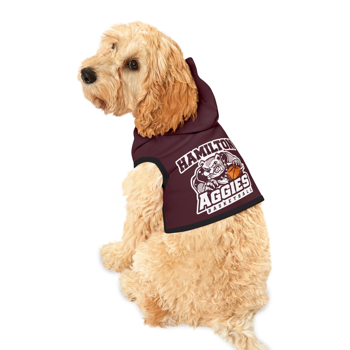 Pet Hoodie \ Hamilton Aggies Basketball \ HABB1
