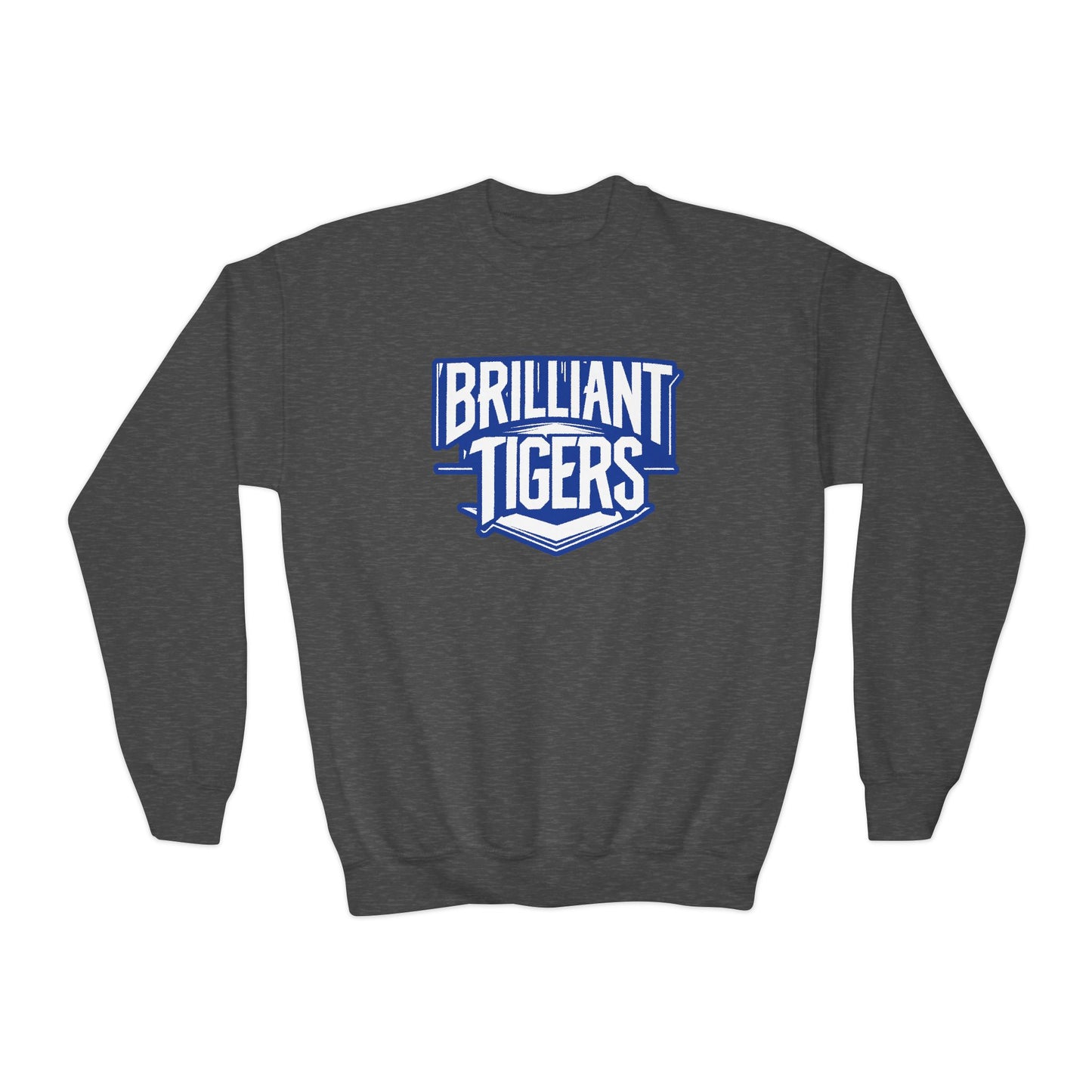 Youth Crewneck Sweatshirt \ Brilliant Tigers \ BT2
