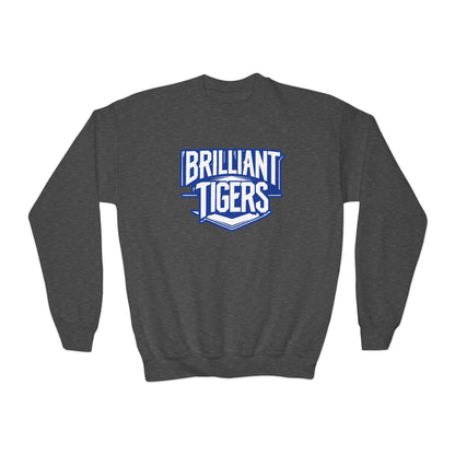 Youth Crewneck Sweatshirt \ Brilliant Tigers \ BT2