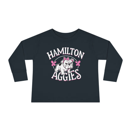Toddler Long Sleeve Tee \ Hamilton Aggies \ HAG4