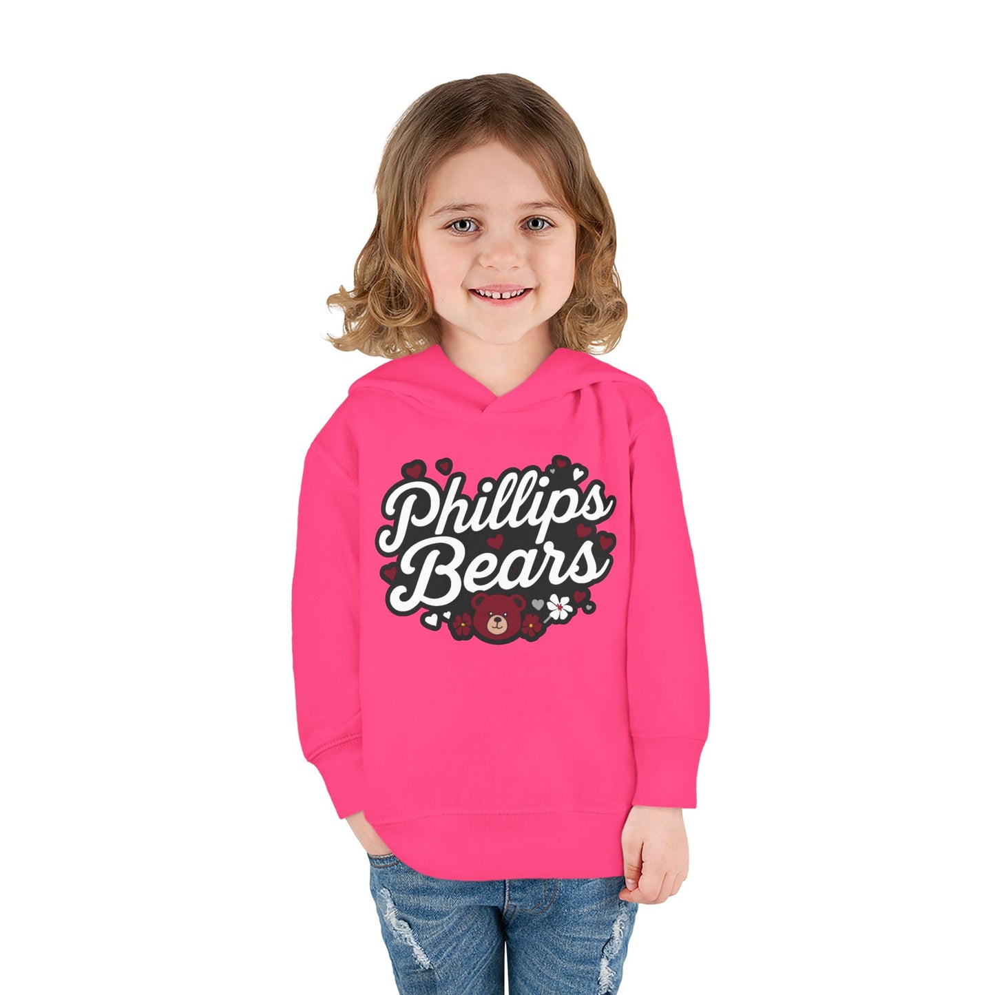 Toddler Hoodie Sweatshirt \ Phillip's Bears \ PBG1