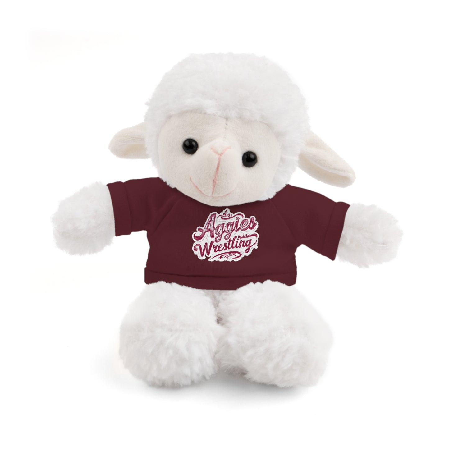 Stuffed Animal with Tee \ Hamilton Aggies Wrestling \ HAWG2