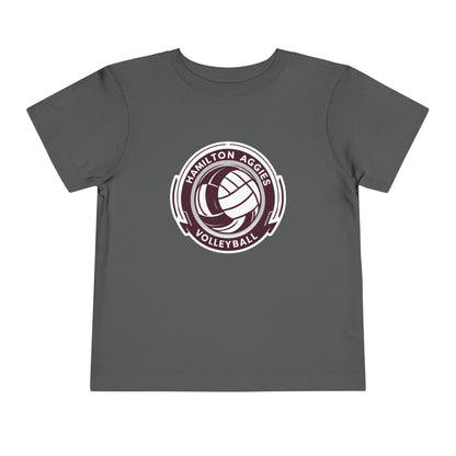 Toddler Tee \ Hamilton Aggies Volleyball \ HAV1