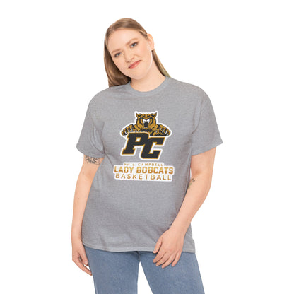 Adult Tee \ Phil Campbell Bobcats Basketball \ PCBBKG1