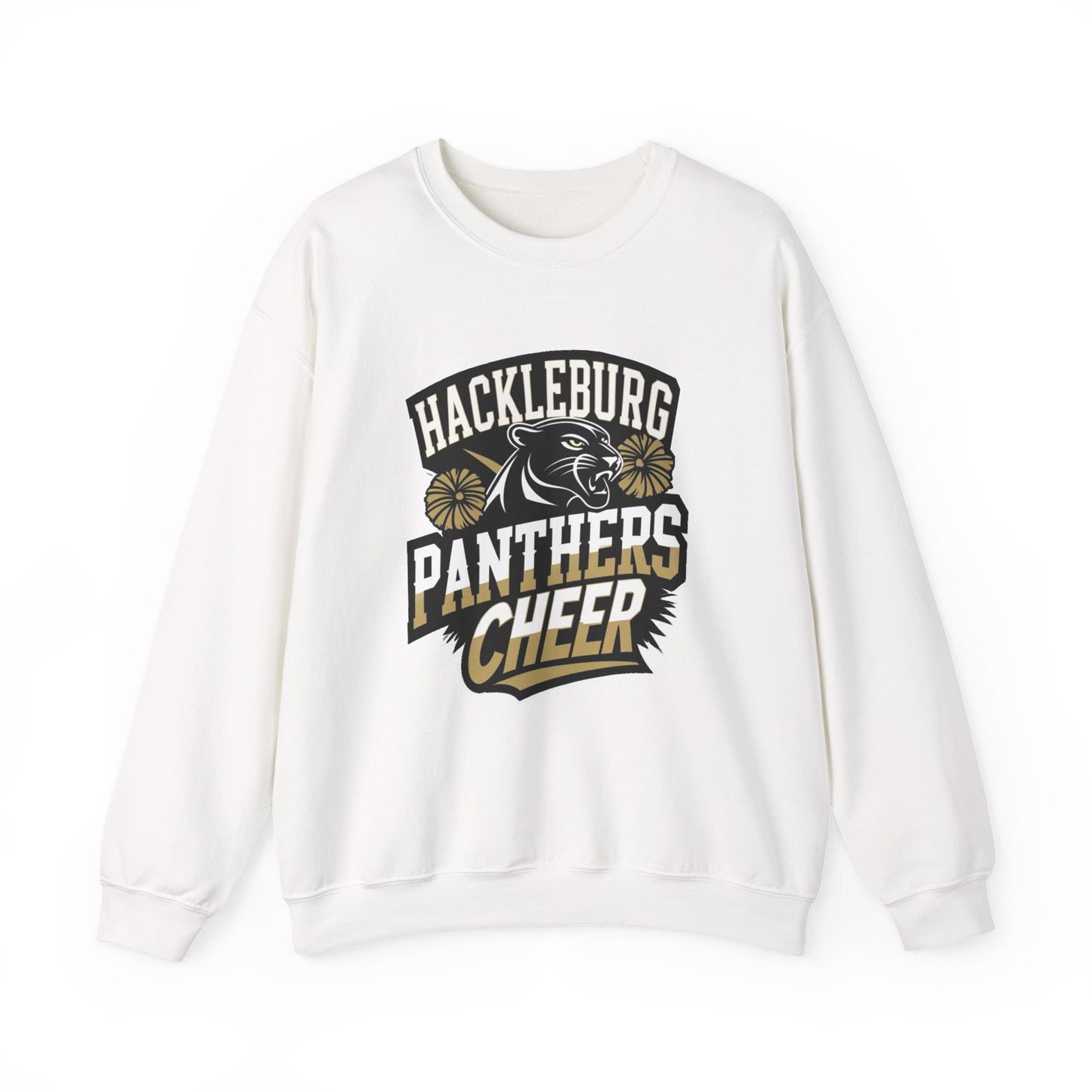 Adult Crewneck Sweatshirt \ Hackleburg Panthers Cheer \ HPC1