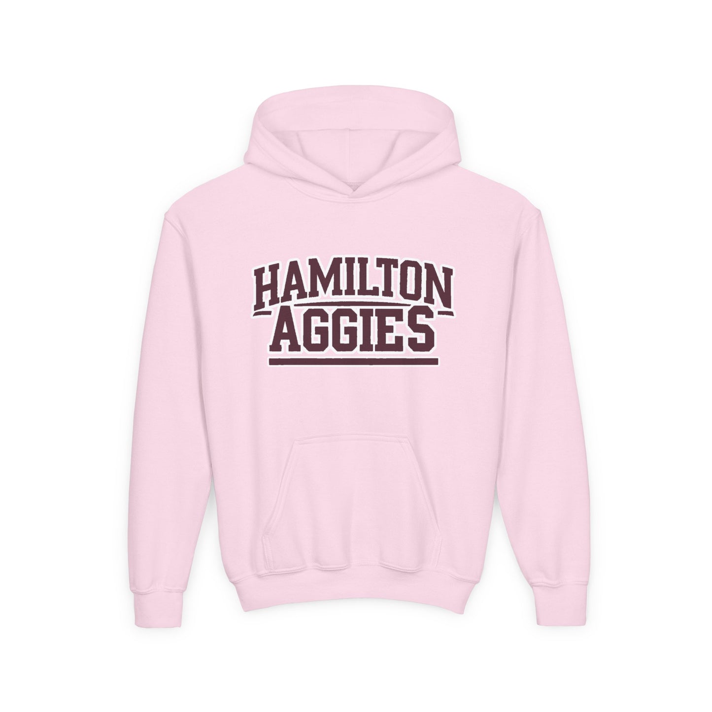 Youth Hoodie Sweatshirt \ Hamilton Aggies \ HA2