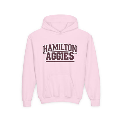 Youth Hoodie Sweatshirt \ Hamilton Aggies \ HA2