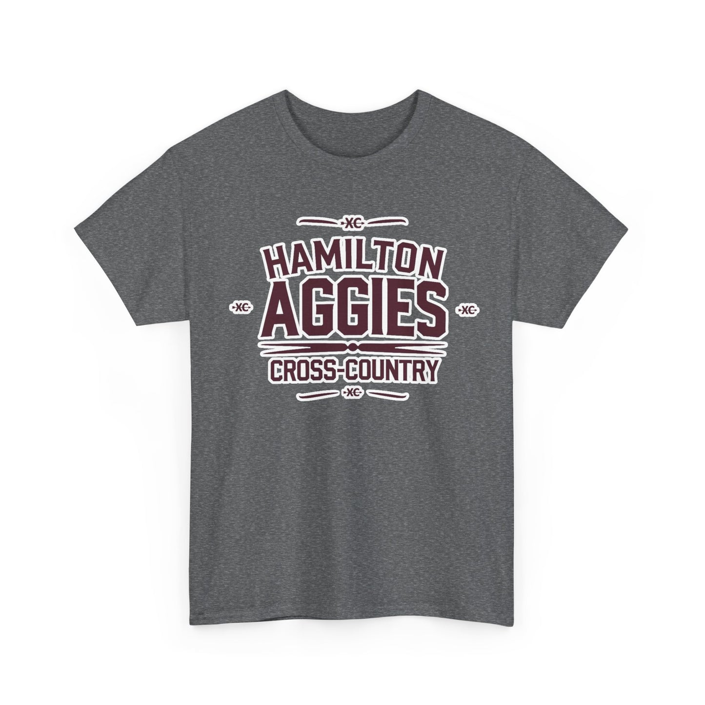 Adult Tee \ Hamilton Aggies Cross-Country \ HCC1