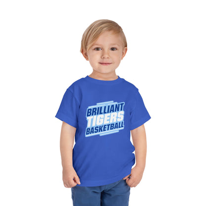 Toddler Tee \ Brilliant Tigers Basketball \ BTBK2