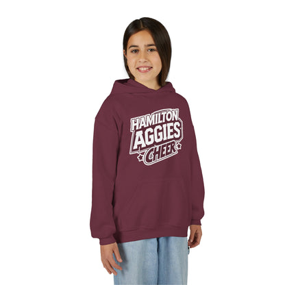 Youth Hoodie Sweatshirt \ Hamilton Aggies Cheer \ HAC1