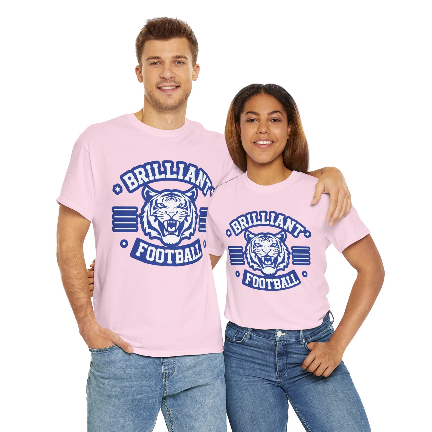 Adult Tee \ Brilliant Tigers Football \ BTF2