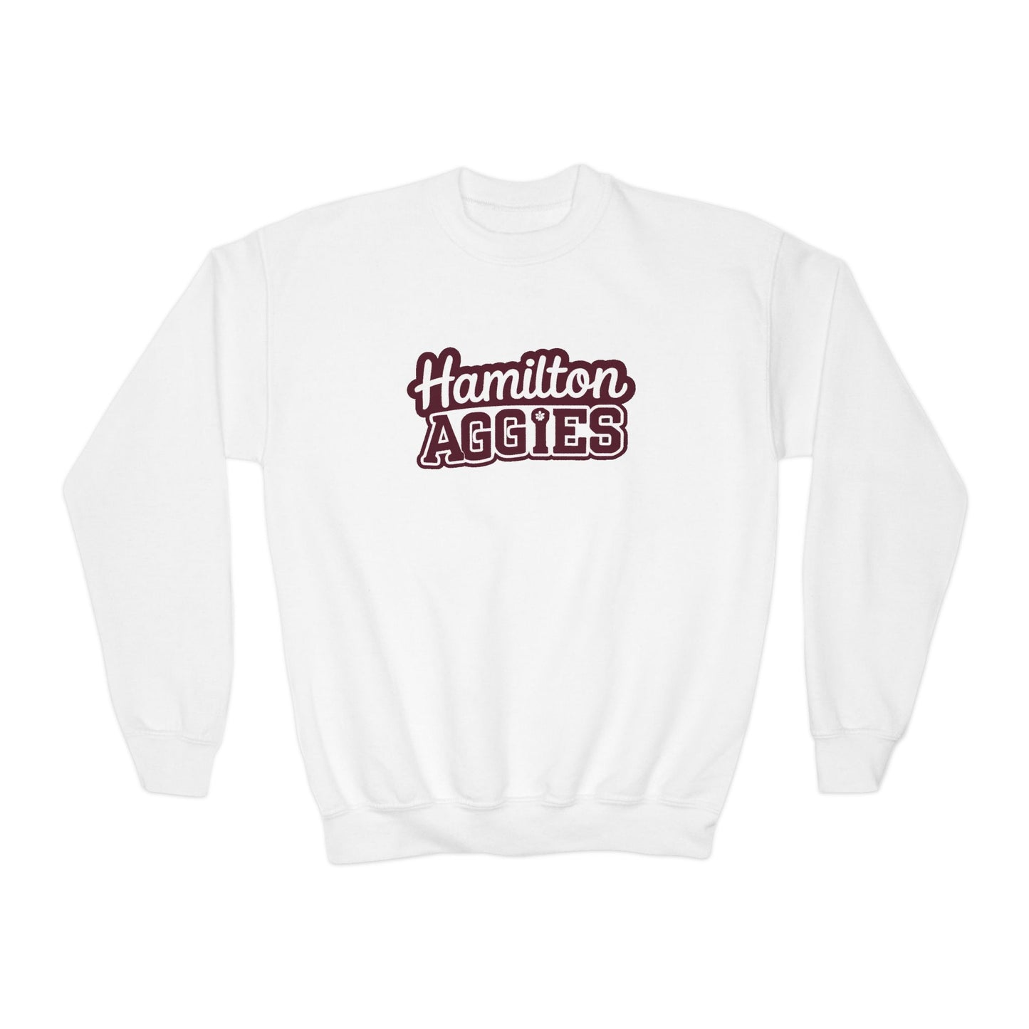 Youth Crewneck Sweatshirt \ Hamilton Aggies \ HAG2