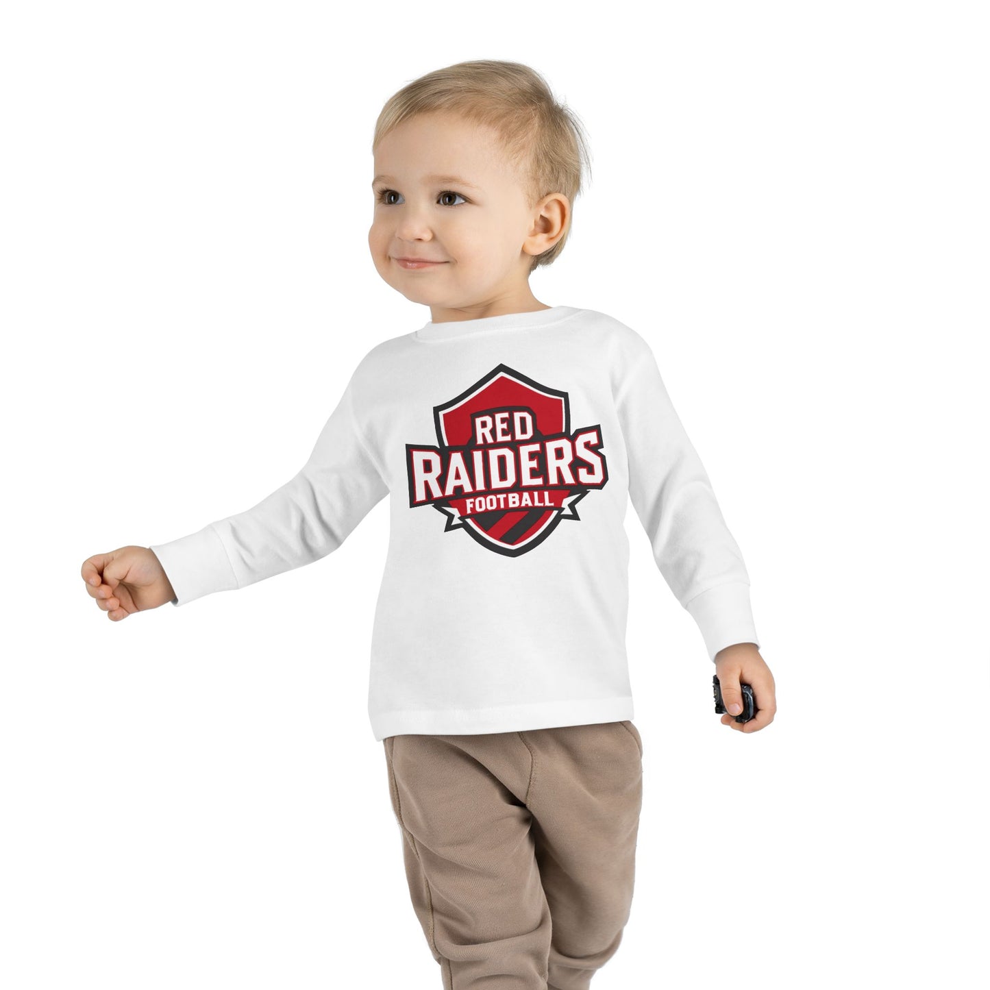Toddler Long Sleeve Tee \ Marion County Red Raiders Football \ MCF2