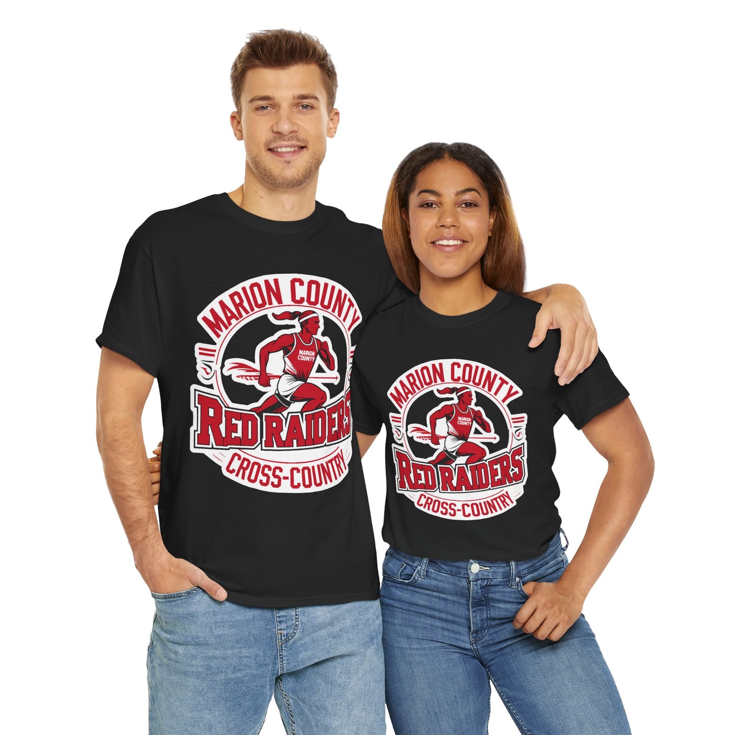 Adult Tee \ Marion County Red Raiders Cross-Country \ MCCC2