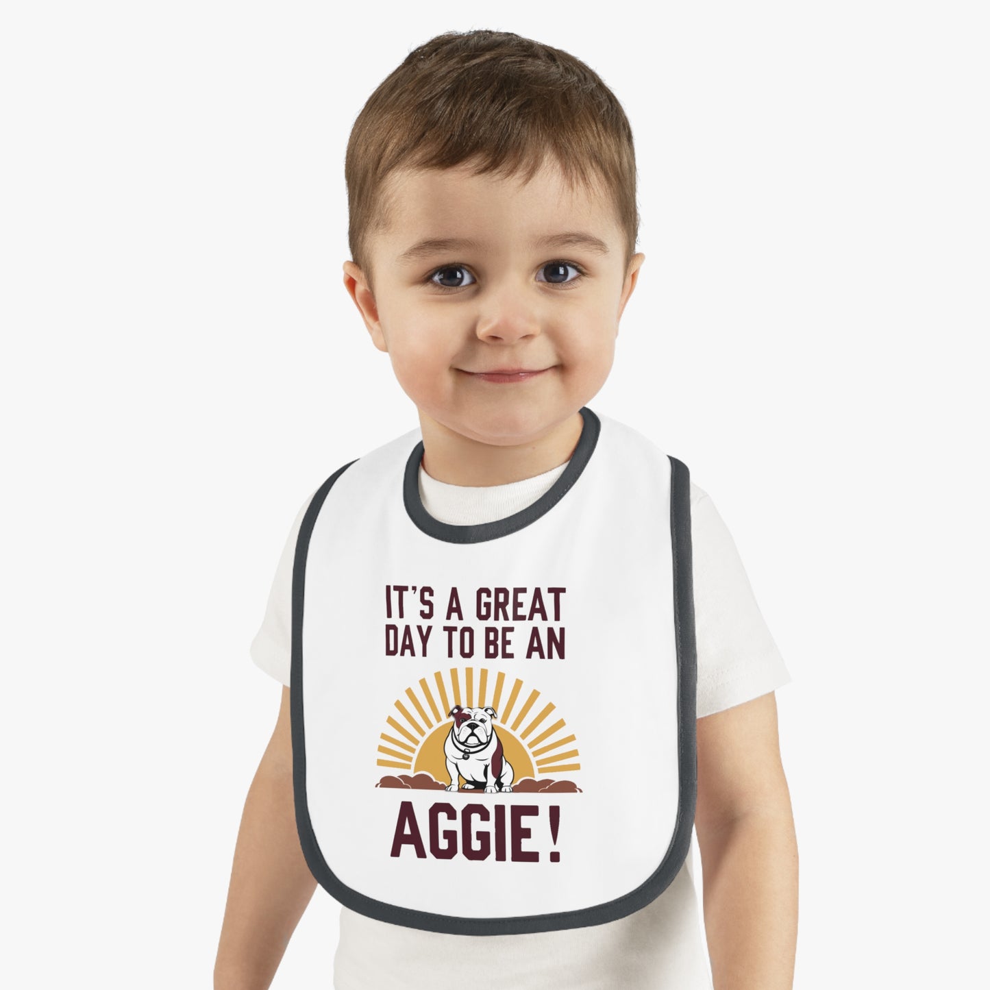 Baby Bib \ It's a Great Day to be an Aggie! \ GDA4