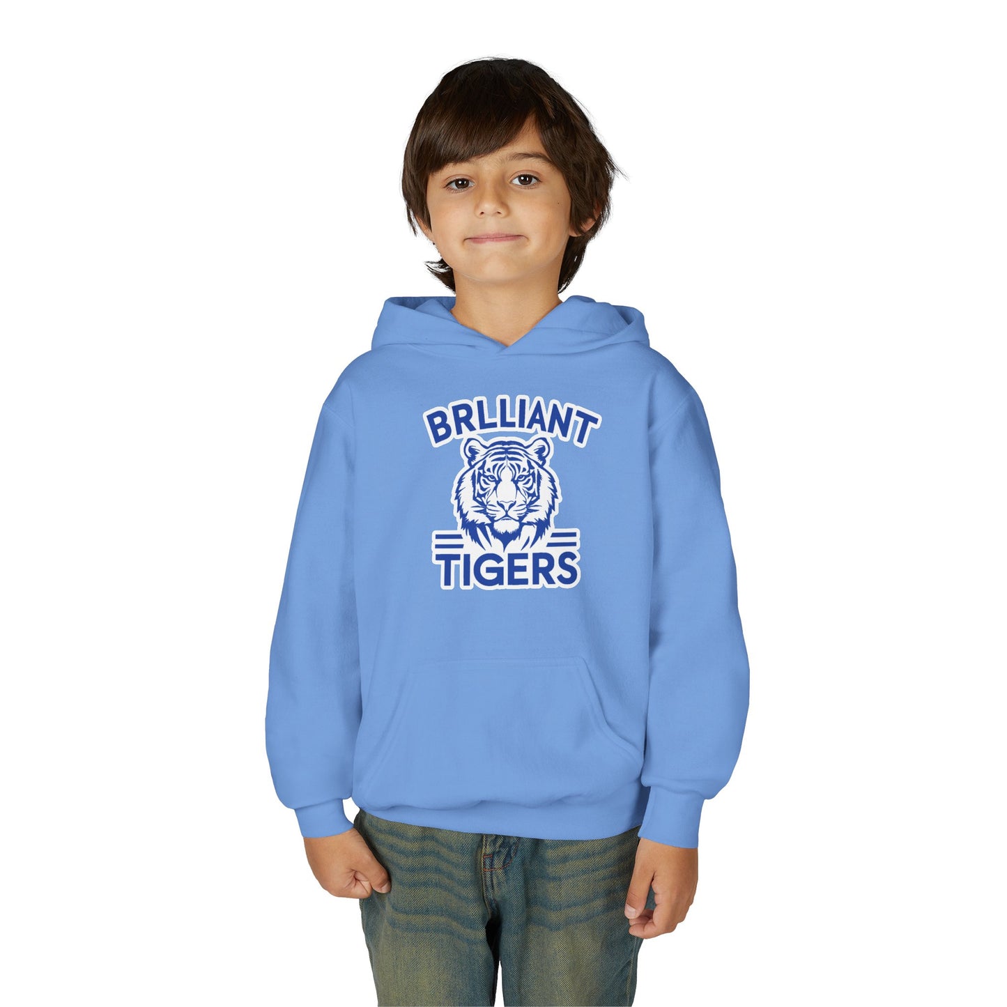 Youth Hooded Sweatshirt \ Brilliant Tigers \ BT1