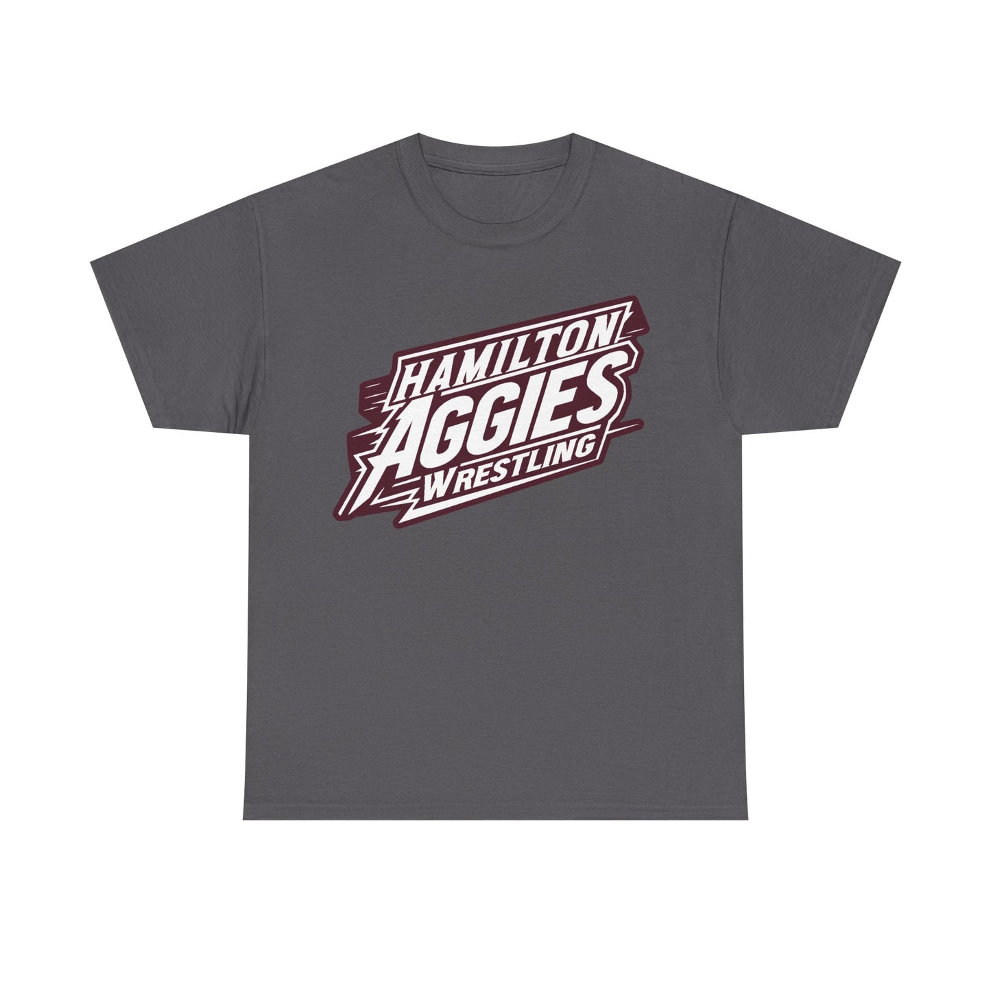 Adult Tee \ Hamilton Aggies Wrestling \ HAW1