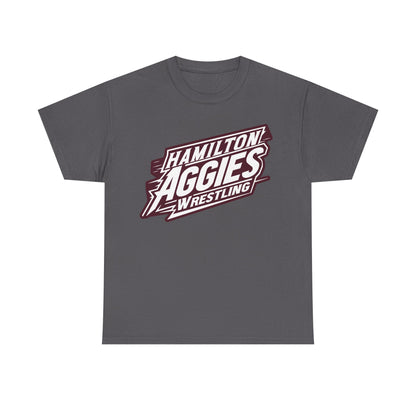 Adult Tee \ Hamilton Aggies Wrestling \ HAW1
