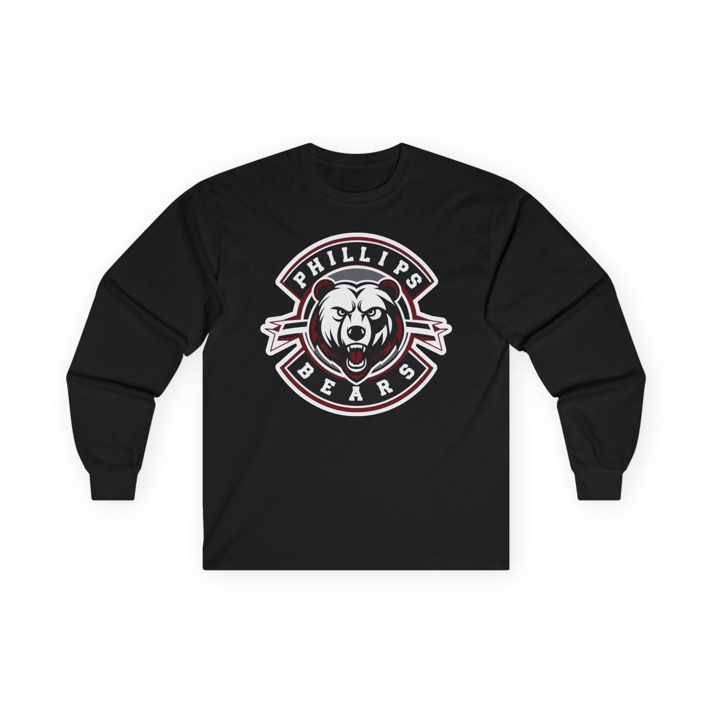 Adult Long Sleeve Tee \ Phillips Bears \ PB1