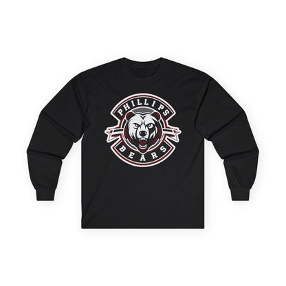 Adult Long Sleeve Tee \ Phillips Bears \ PB1