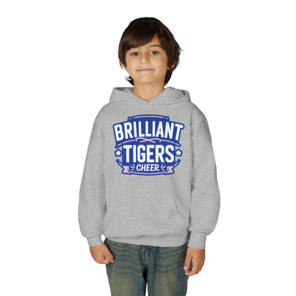 Youth Hoodie Sweatshirt \ Brilliant Tigers Cheer \ BTC2
