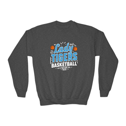 Youth Crewneck Sweatshirt \ Brilliant Tigers Basketball \ BTBKG1
