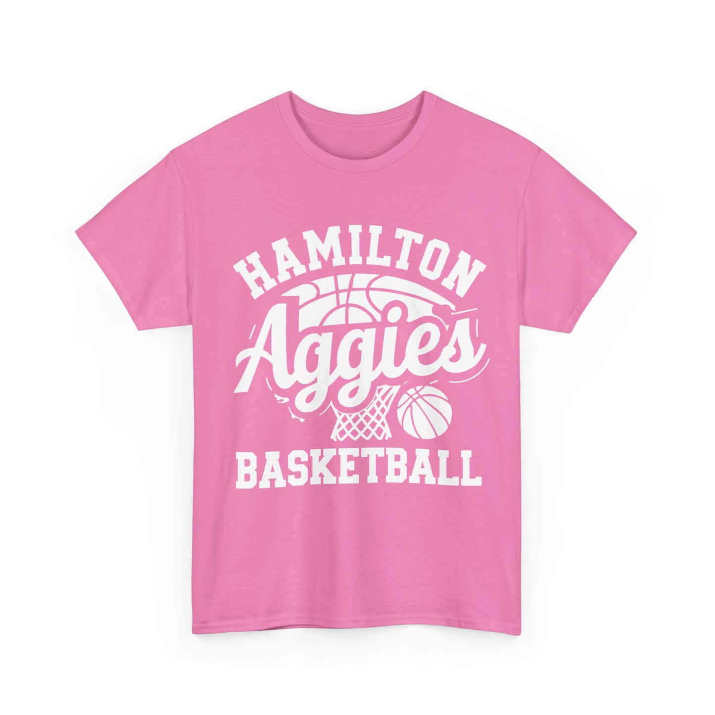 Adult Tee \ Hamilton Aggies Basketball \ HABBG1