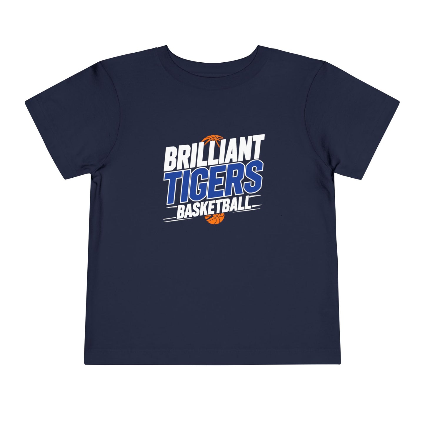 Toddler Tee \ Brilliant Tigers Basketball \ BTBK1