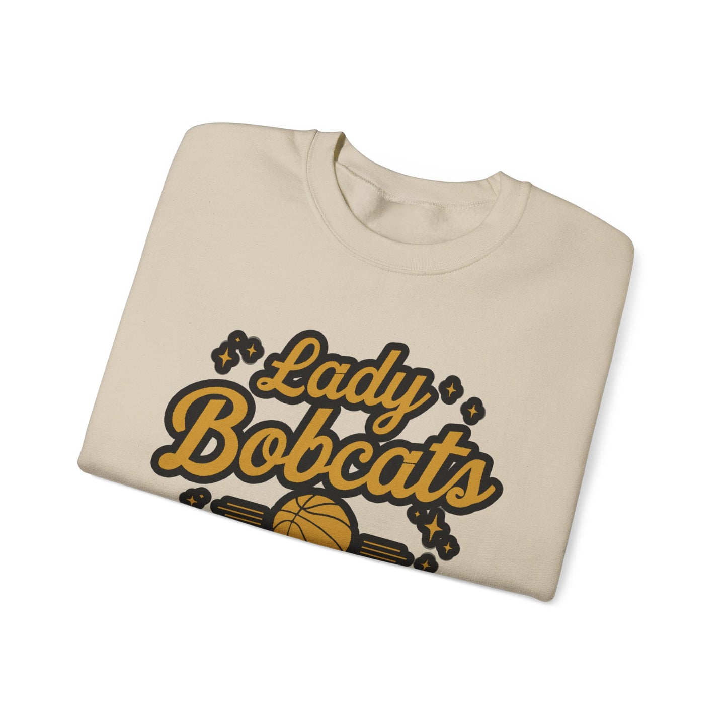 Adult Crewneck Sweatshirt \ Phil Campbell Bobcats Basketball \ PCBBKG2