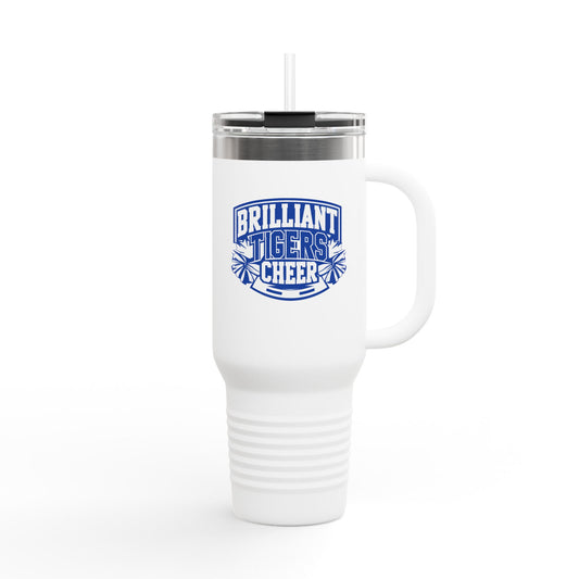40oz Insulated Tumbler \ Brilliant Tigers Cheer \ BTC1